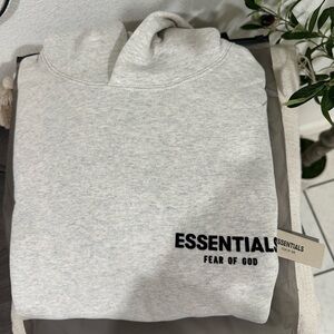 Essentials Light Gray Hoodie